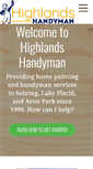Mobile Screenshot of highlandshandyman.com